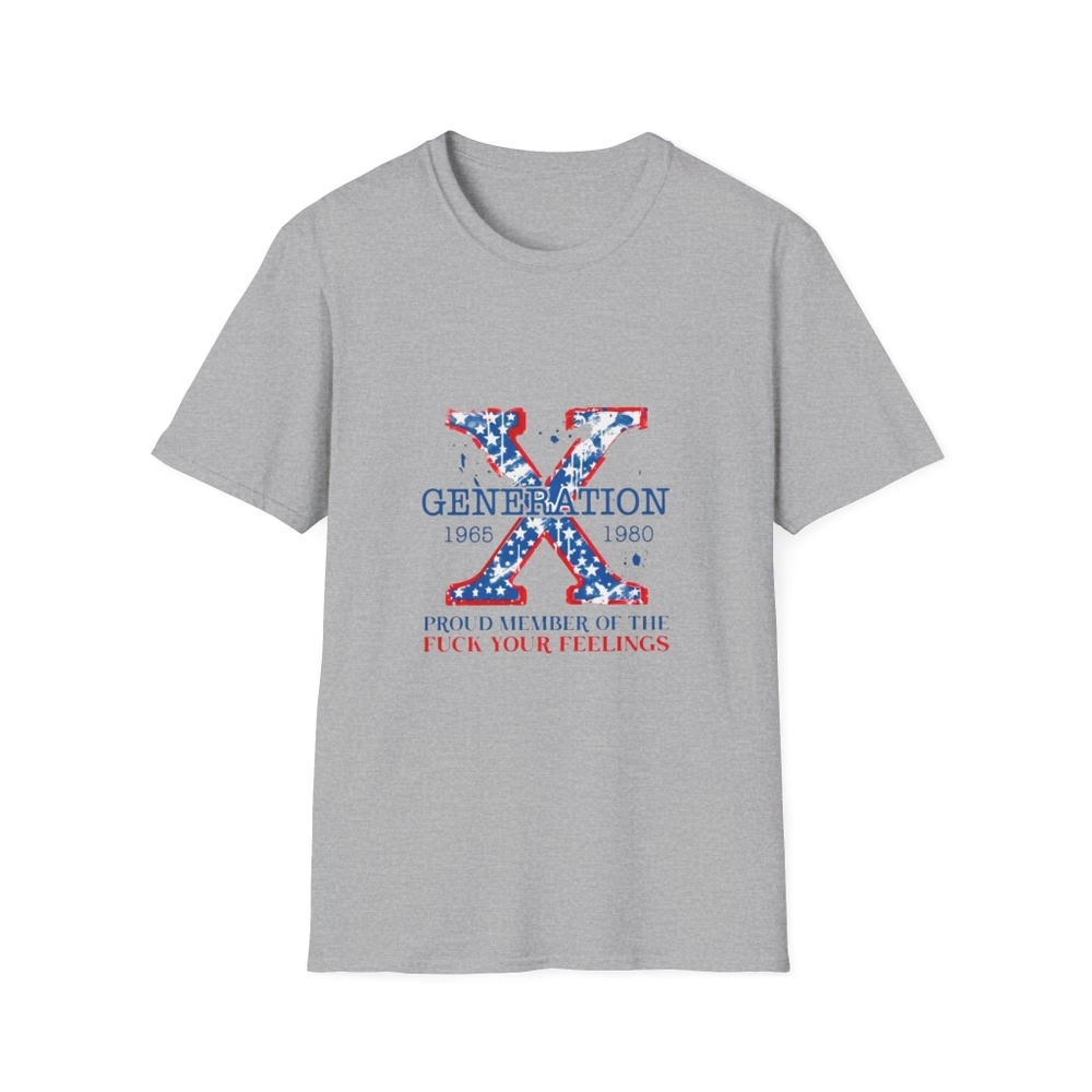 Generation X Graphic Tee - Light Gray